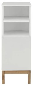 Fehér alacsony fürdőszoba szekrény 30x86 cm Mirza - Støraa