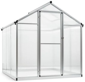 Greencastle 3K üvegház, 190 x 195 x 182 cm (SZxMxM), alumínium, műanyag