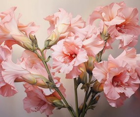 Poszter 60x50cm Virágos szimfónia