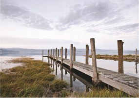 Fotótapéta régi híd tó fotótapéta 416 x 254