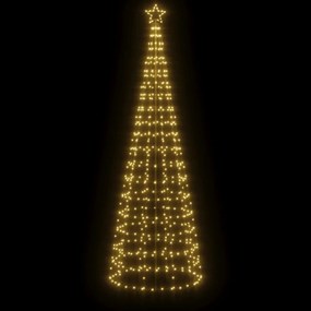 meleg fehér LED karácsonyfa tüskékkel 570 LED 300 cm