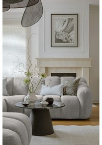 Világosszürke sarokkanapé (jobb oldali-U alakú) Shell – Miuform