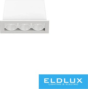 UNIVERSO süllyesztett spot lámpa 6W 401lm 3000k 24° IP20 69x31mm fehér