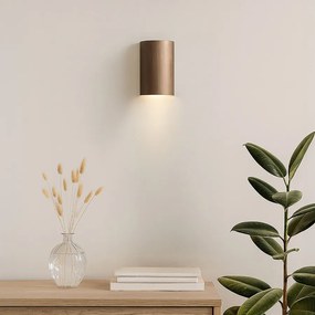 RENDL CAPRI R nástěnná česaný bronz 230V LED GU10 2x9W