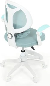 Junior Irodai forgószék kék mesh kárpittal. KA-W8008 BLUE