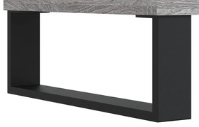 szürke sonoma színű szerelt fa polcos szekrény 69,5x32,5x90 cm
