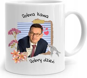 Bögre Politikus Miniszterelnök Mateusz Morawiecki Pis