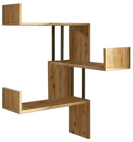 Sarok fali polc 109,4x60 cm Atlantic fenyőből