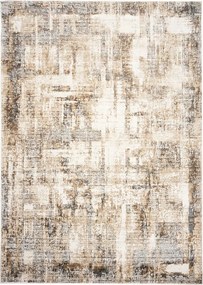 Hera Szőnyeg 120x170 Stílusos Modern Divatos Fényes Krém Bézs szürke w19