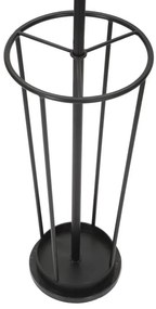 Éhség/esernyőtartó glam fekete ø 26x176cm