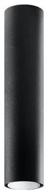 Sollux Sollux SL.1002 - Spotlámpa LAGOS 1xGU10/10W/230V 40 cm fekete SLX0802