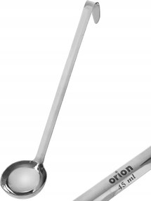 Szószos Merőkanál Kis Acél Tálaló Kanál Csőrrel 45ML 26CM