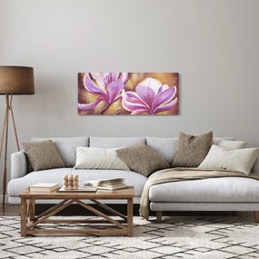 Kép - Magnólia virágok (120x50 cm)