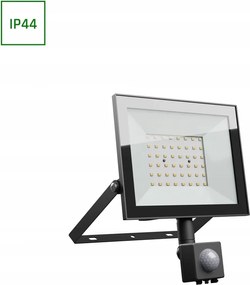 Noctis Lux 4 Fényvető 50W Ww 230V IP44 176x221x53mm Fekete Spectrum Led