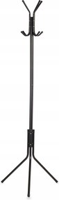 Kabátakasztó Előszobai Kabát Fém Fekete 48 x 170 cm