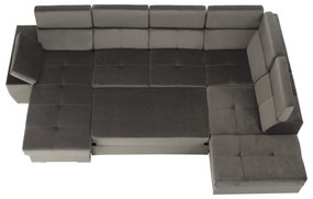 Ülőgarnitúra Lamour (szürkésbarna) (B). 1040164