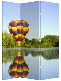 Hőlégballon a tónálParaván - (126x170 cm)