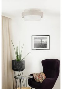 Brilagi - DOVER SPACE LED mennyezeti lámpa 12W, 50 cm, szürke/krém