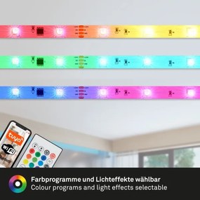 Brilo - LED RGBW állítható szalag 6,65m LED/18W/230V Wi-Fi Tuya + távirányító