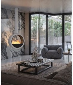 InFire - Függő BIO kandalló á. 70 cm 3kW fehér