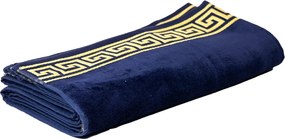 POSEIDON Strandtörölköző sötétkék 165x90cm