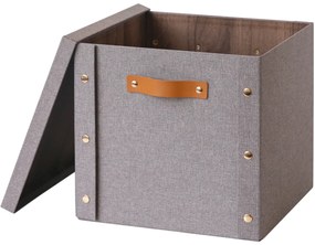 Kitchisimo 2 db tárolódoboz fedéllel 30 × 30 × 28 cm, L