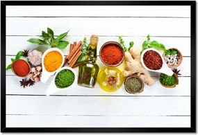 Poszterek keretben 60x40 Szárított fűszerek gyömbér