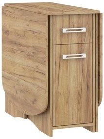 Széthúzható étkezőasztal Elston X (arany craft) (4 6 fő részére). 1051406