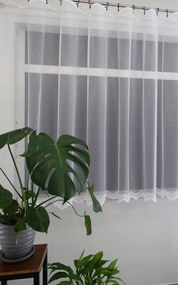 Mg Függöny 35823 Fehér 350x160cm kész, M szalaggal