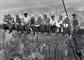 Plakát New York - Lunch on the Skyscraper