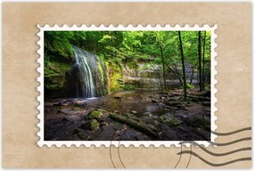 Poszterek 90x60 Trópusi erdő vízesés