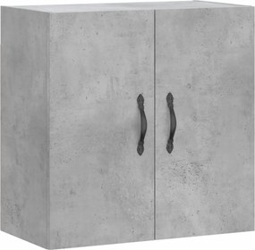 vidaXL betonszürke szerelt fa faliszekrény 60 x 31 x 60 cm