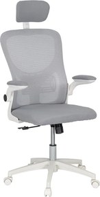 Flexo ergonomikus irodai forgószék deréktámasszal fehér