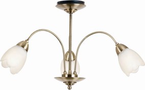 Endon PETAL 124-3AB Plafonlámpa 3x40W/E14 IP20