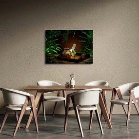 Kép spa dolgokról (üvegen) (70x50 cm)