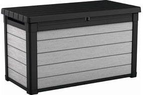 Keter Denali DuoTech 380L kerti box szürke (610050)