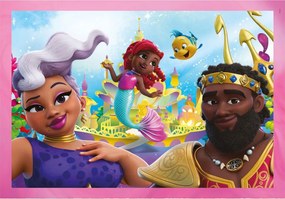 Disney Hercegnők Junior Ariel 4 az 1-ben puzzle Clementoni