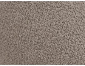 Szürkésbarna buklé fotel Janissaire – Bobochic Paris