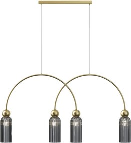 Maytoni Antic MOD302PL-04GR Függőlámpa 4x40W/E14 IP20