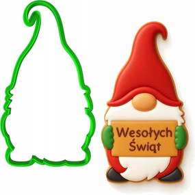 Karácsonyi Forma Karácsonyra Manó manó 12cm