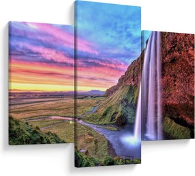 Kép - Seljalandsfoss vízesés (90x60 cm)