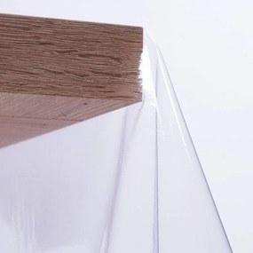 Goldea pvc terítő - átlátszó 0,12 mm 130 cm