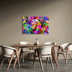 Kép - Oroszlán 3D-s képe (90x60 cm)