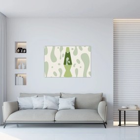 Kép - Hippik, lávalámpa (90x60 cm)