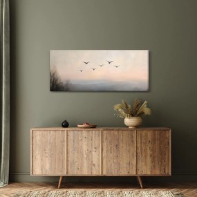 Kép - Madárcsapat (120x50 cm)