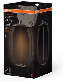 LED Izzó VINTAGE FILAMENT E27/4W/230V 2700K füstszínű - Osram