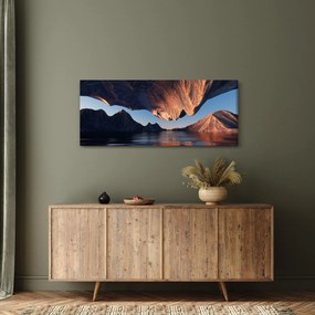 Kép - 3D sziklák (120x50 cm)