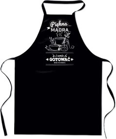 Kötény Nyomtatott Konyhai Gyönyörű Okos Tud Főzni Női