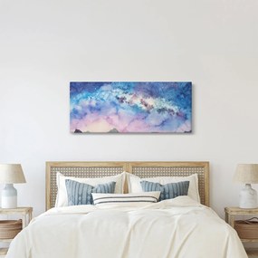 Kép - Milky Way, akvarell (120x50 cm)