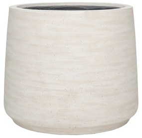 Pottery Pots Jumbo Patt virágcserép, puha elefántcsont, többféle méretben – fazekas cserepek méret: XS - ⌀ 73, h. 61 cm